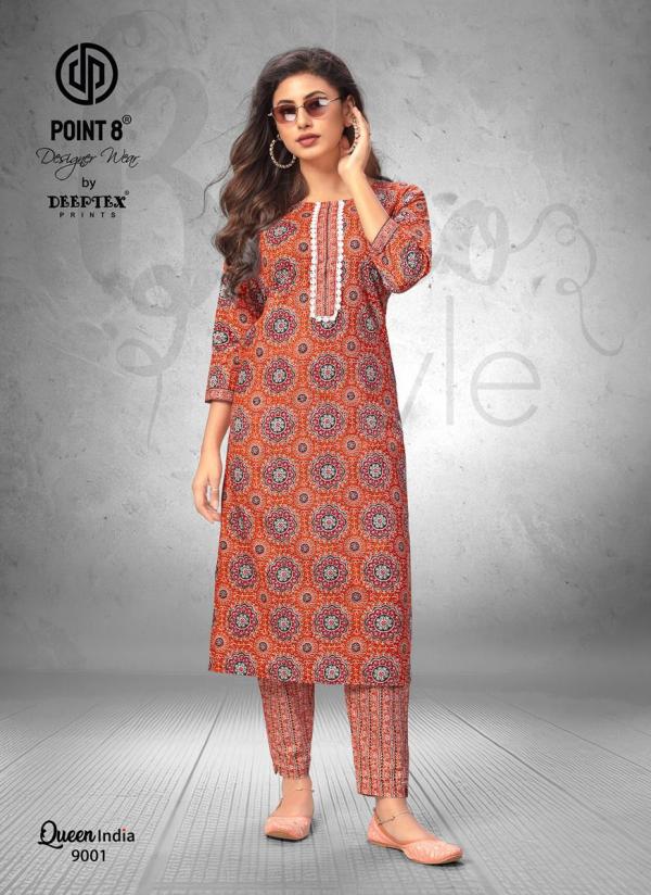 Deeptex Queen India Vol-9 – Kurti With Pant